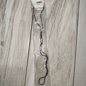 Elegant Silver Chain Necklace